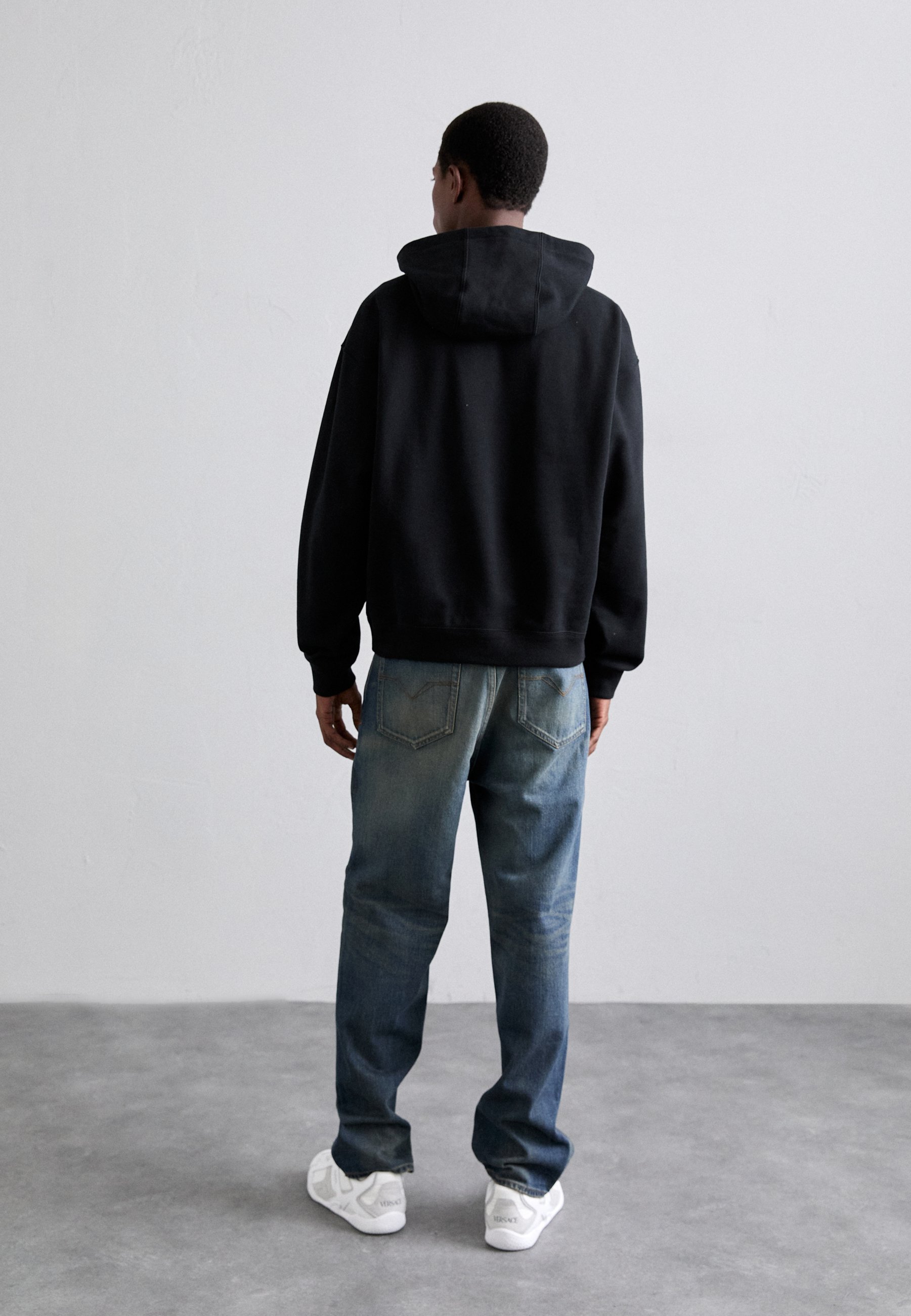 Versace MEDUSA FRAME CREST - Hoodie - zwart