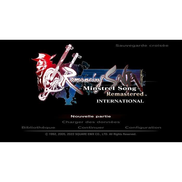 Romancing SaGa Minstrel Song - Remastered International - Nintendo Switch-game