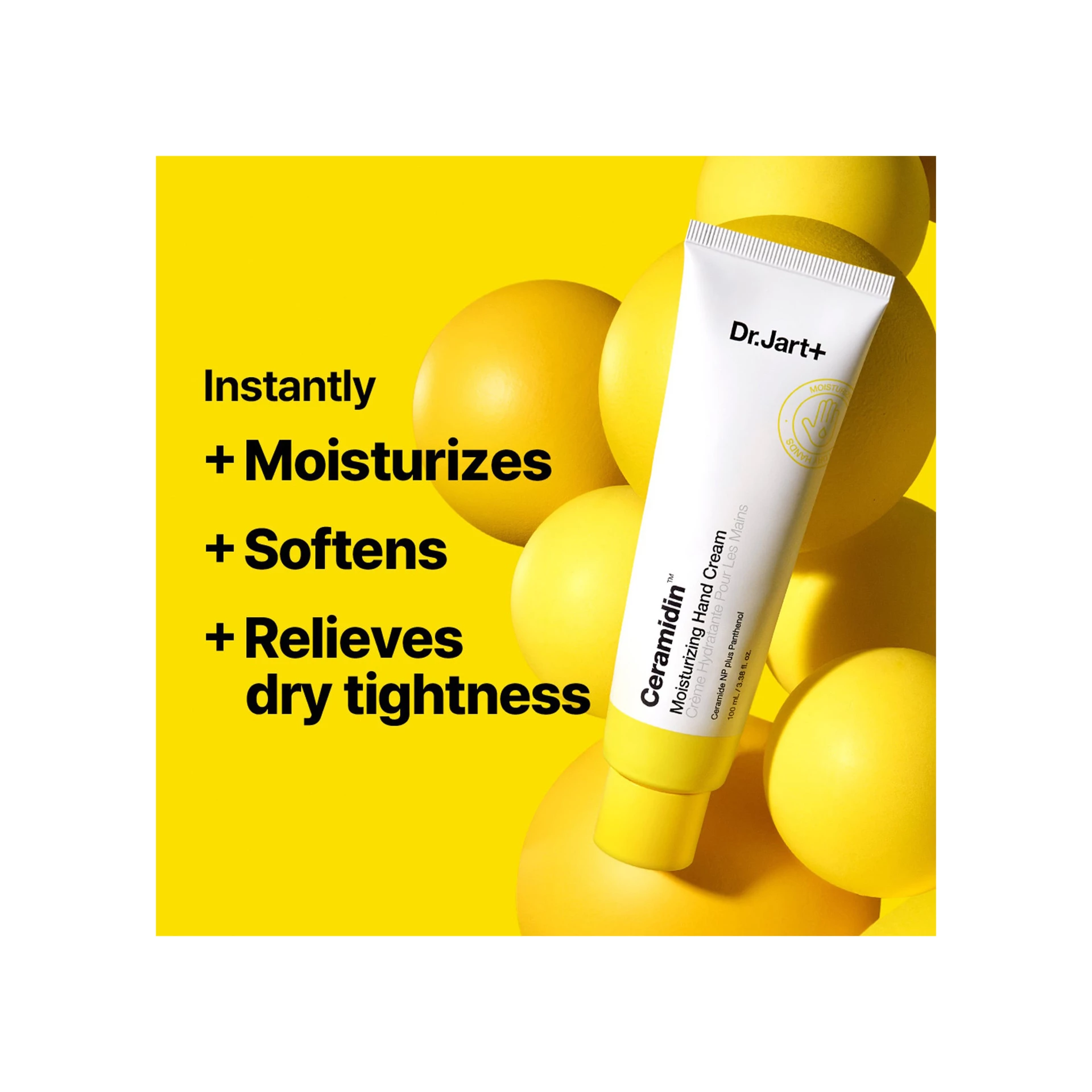 Ενυδατική Κρέμα Χεριών Ceramidin 100 ml - Dr.Jart+