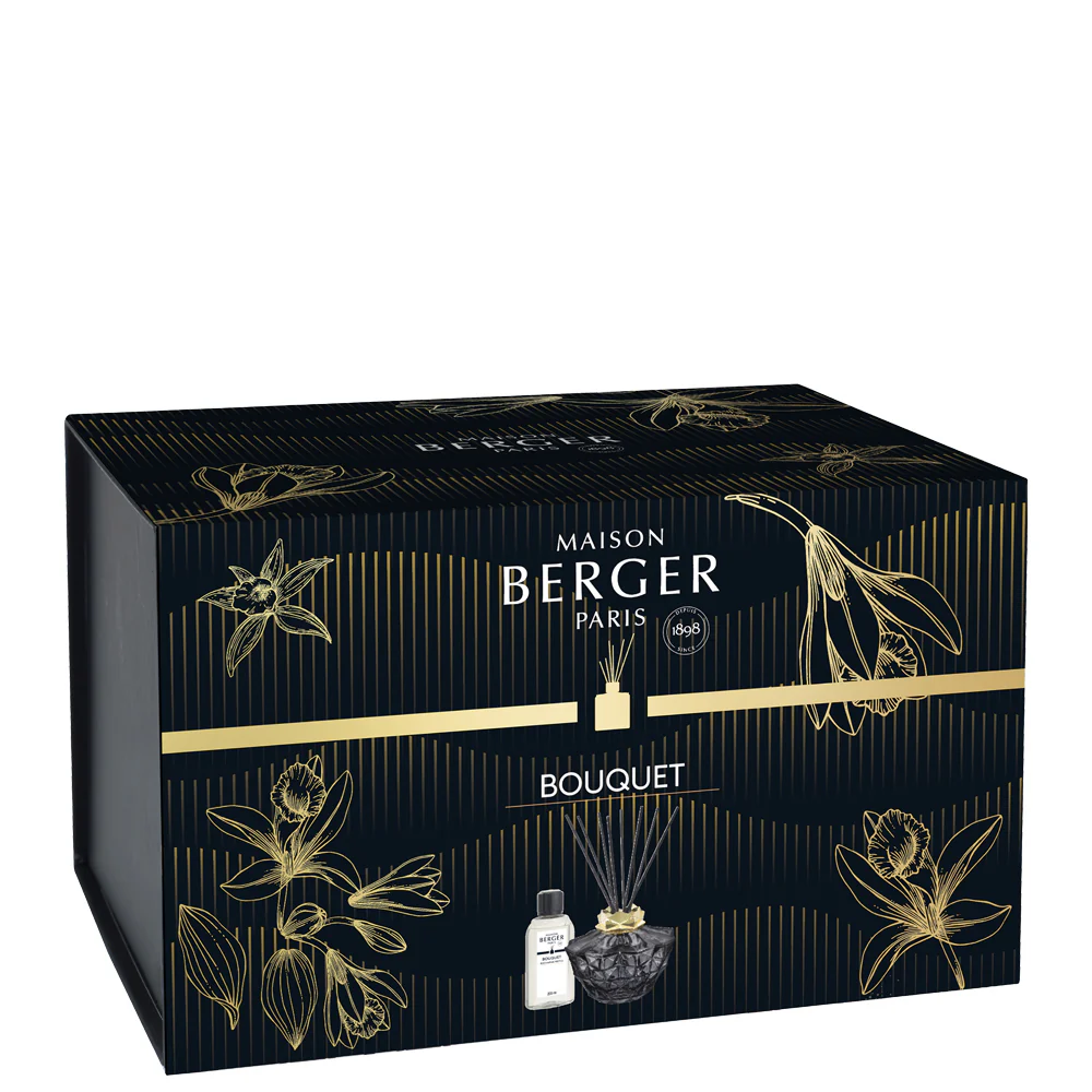 Bouquet Parfumé Cofanetto Bouquet KALI Noir - Splendeur Vanillée - Diffusore di Profumo