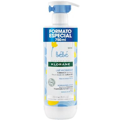 Klorane fuktighetsgivende babykroppslotion 750 ml 750 ml