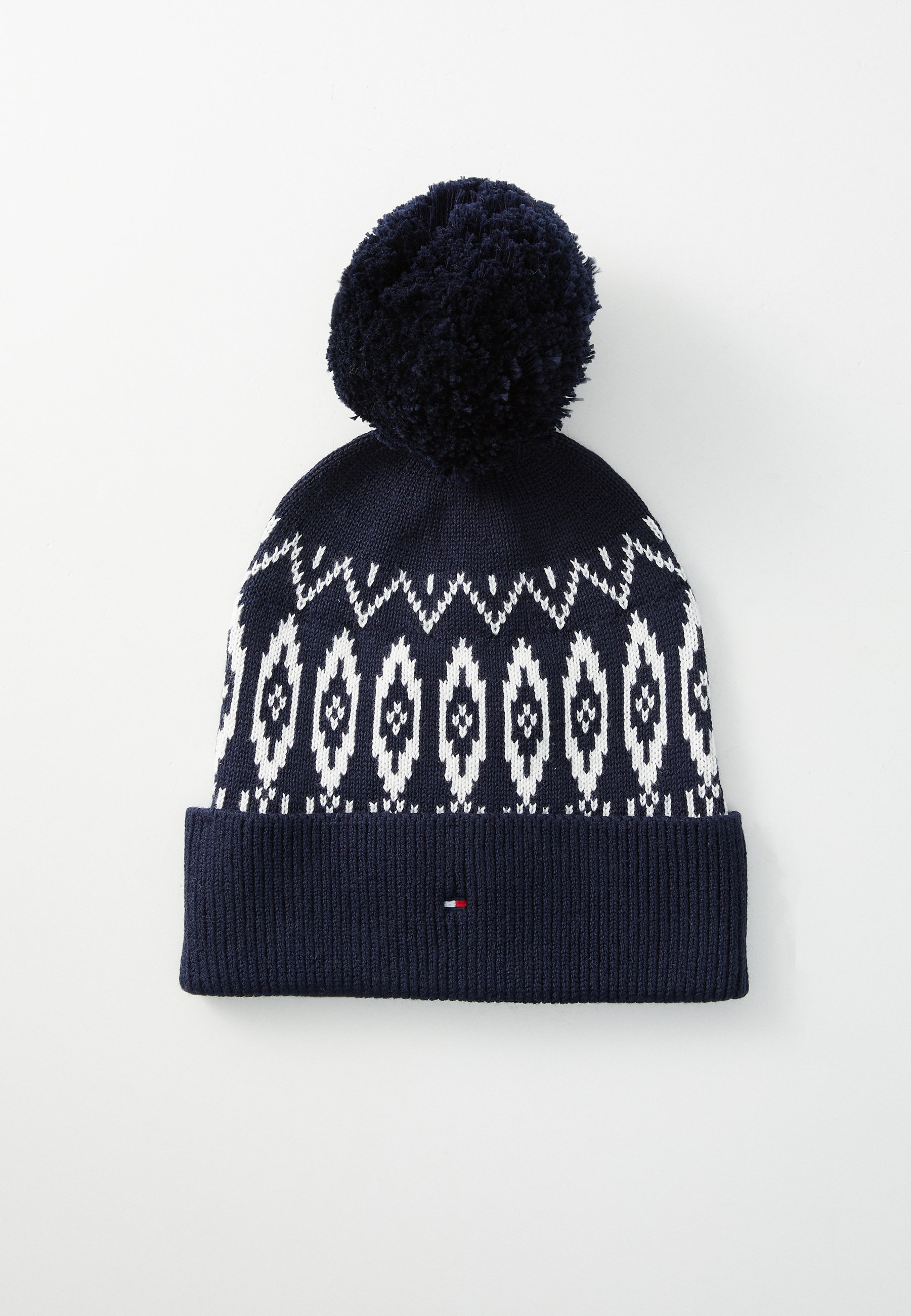 Tommy Hilfiger Fairisle muts unisex - Muts - veelkleurig