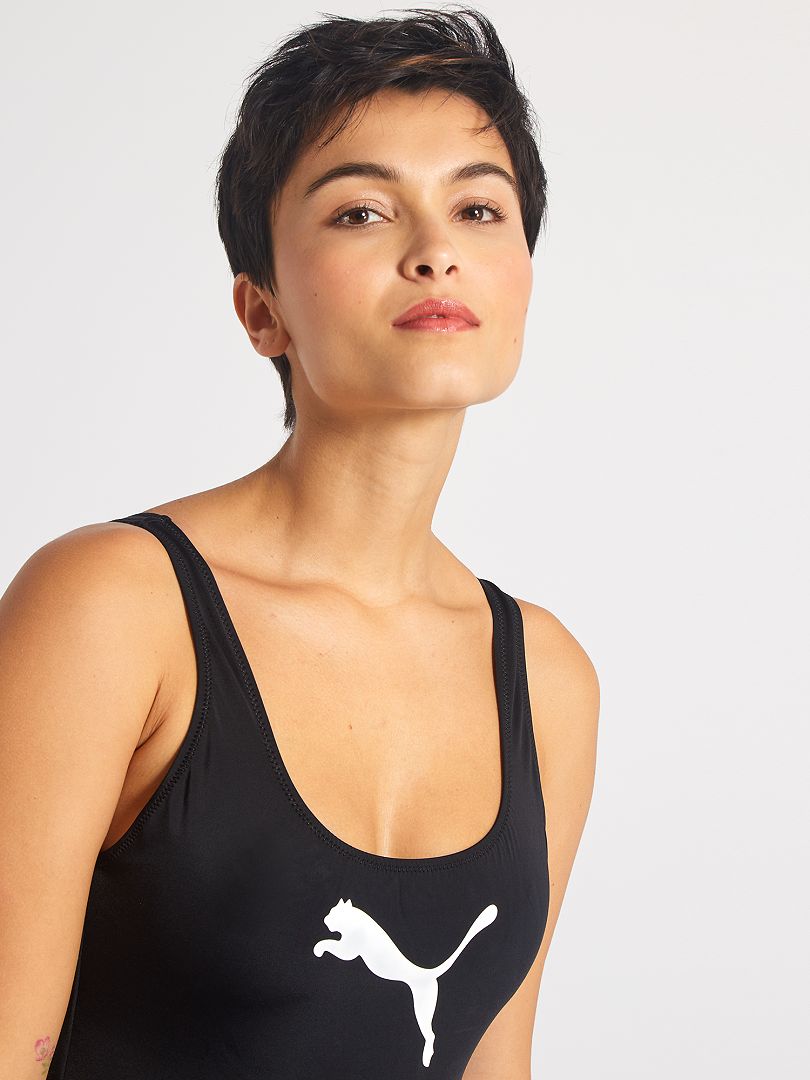 Traje de baño 'Puma' - NEGRO
