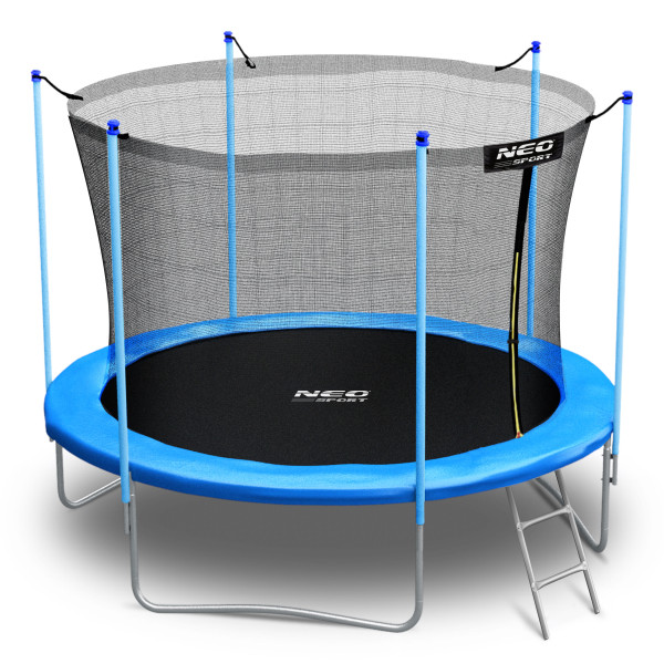 Trampolina ogrodowa z siatką wewnętrzną Neo-Sport 183cm 6ft
