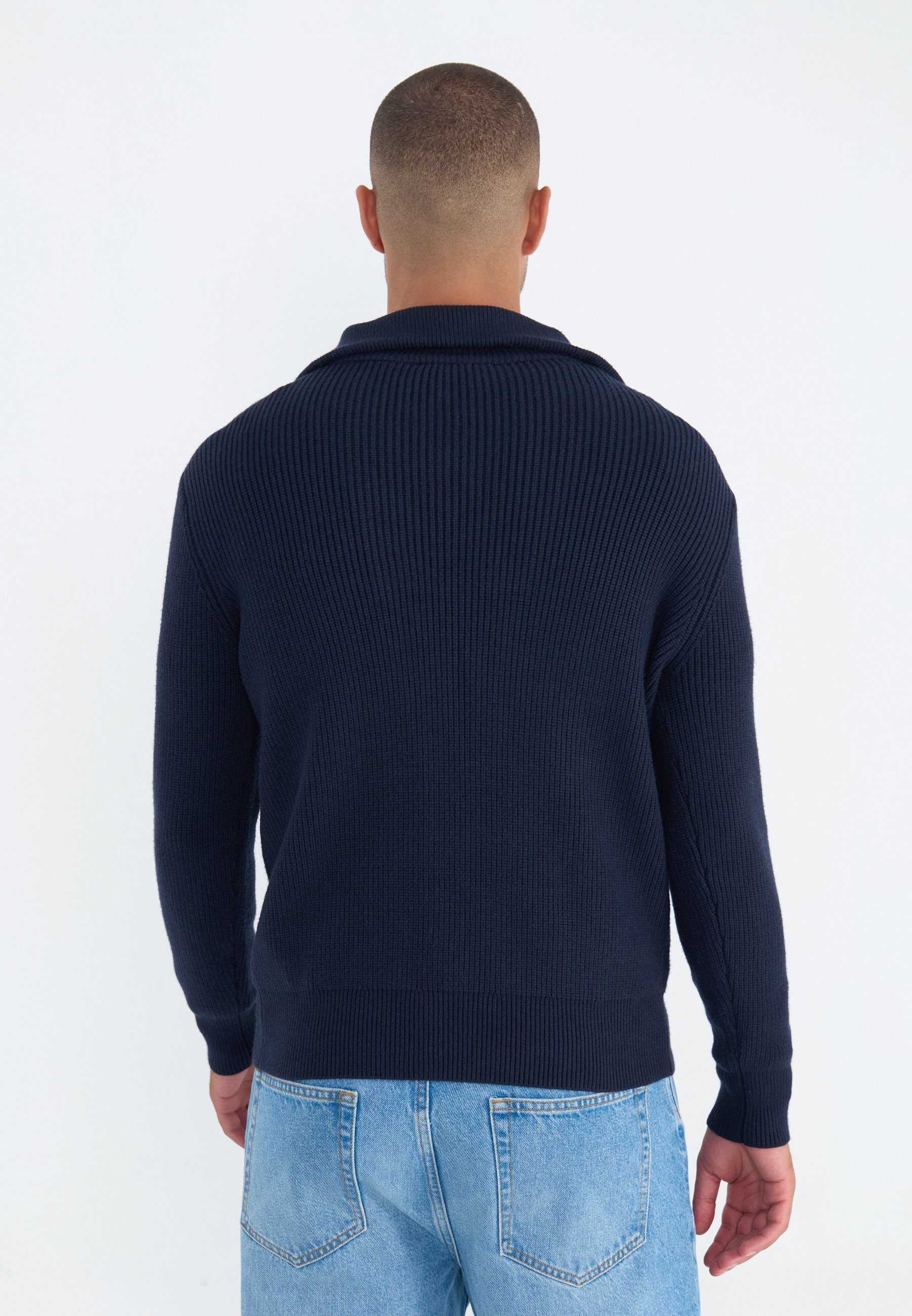 Pier One Jumper - donkerblauw