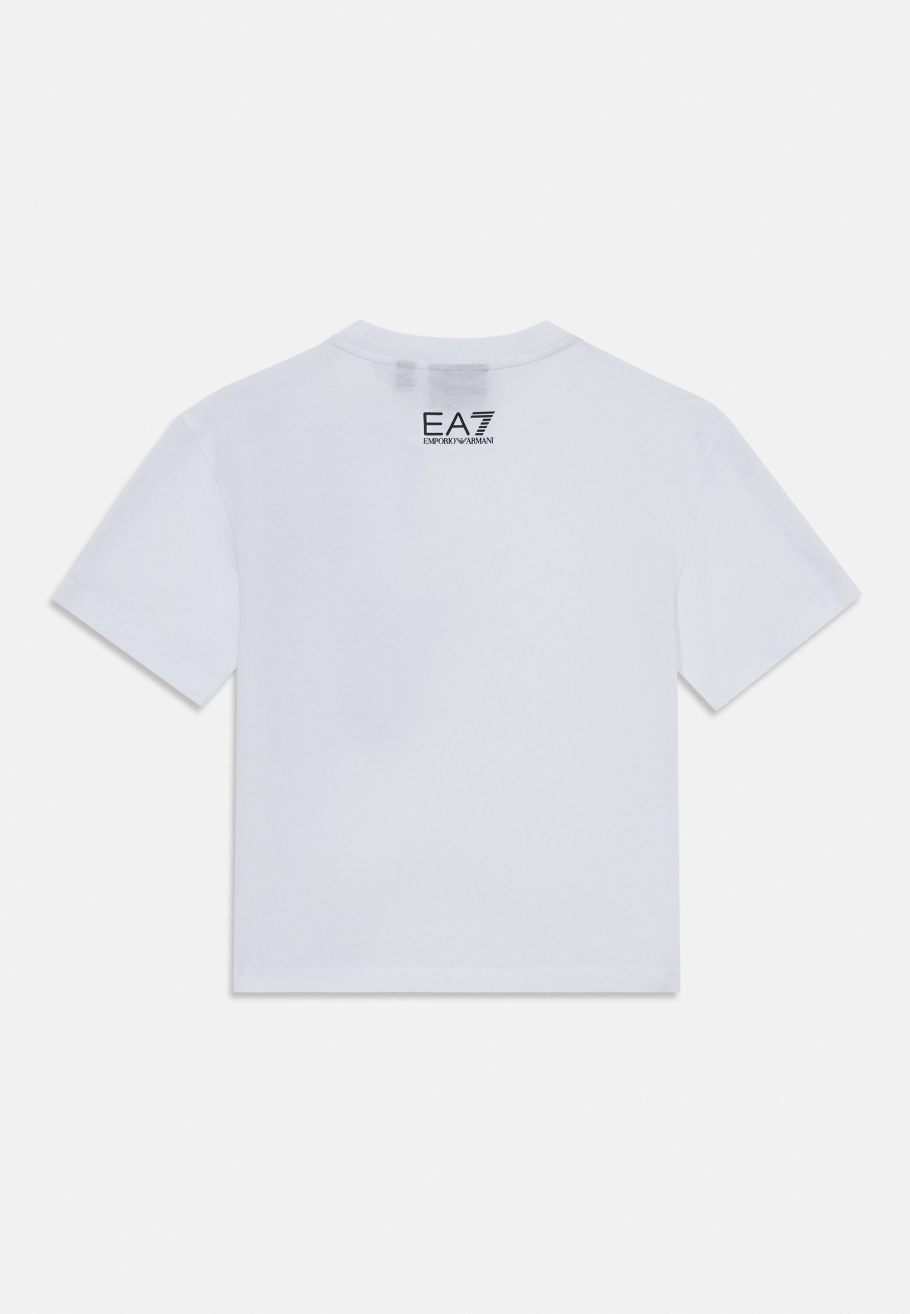 EA7 Emporio Armani UNISEX - T-shirt met print - wit