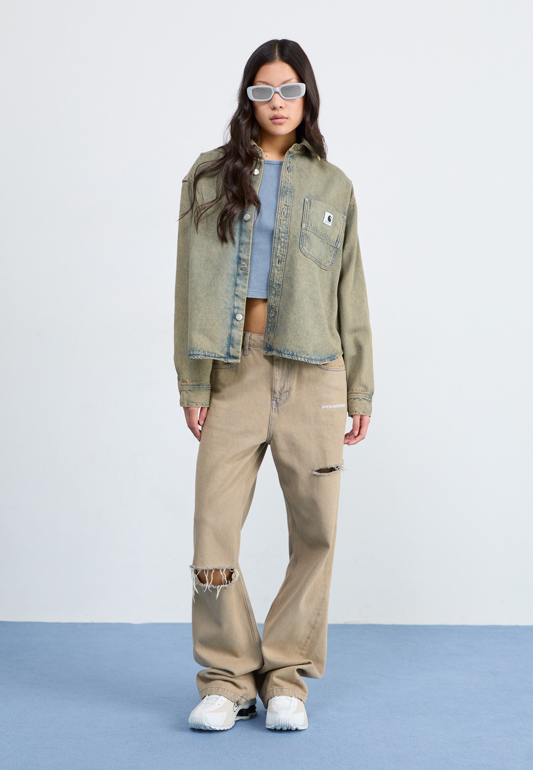 Carhartt WIP GEORGIA - Spijkerjas - blauw