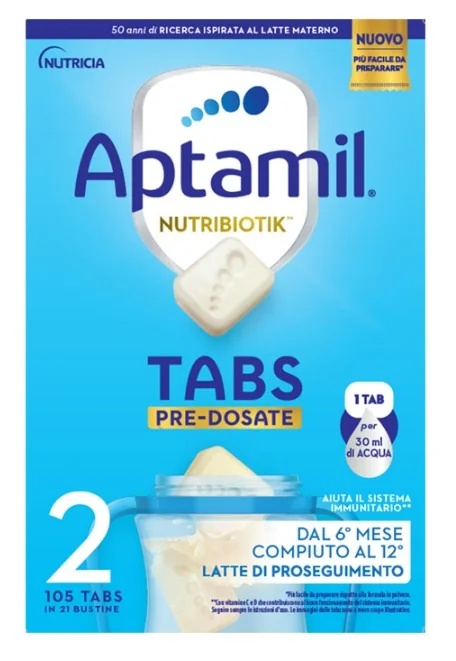 APTAMIL Aptamil Tabs 2 21 Beutel Vordosierte Säuglingsnahrung