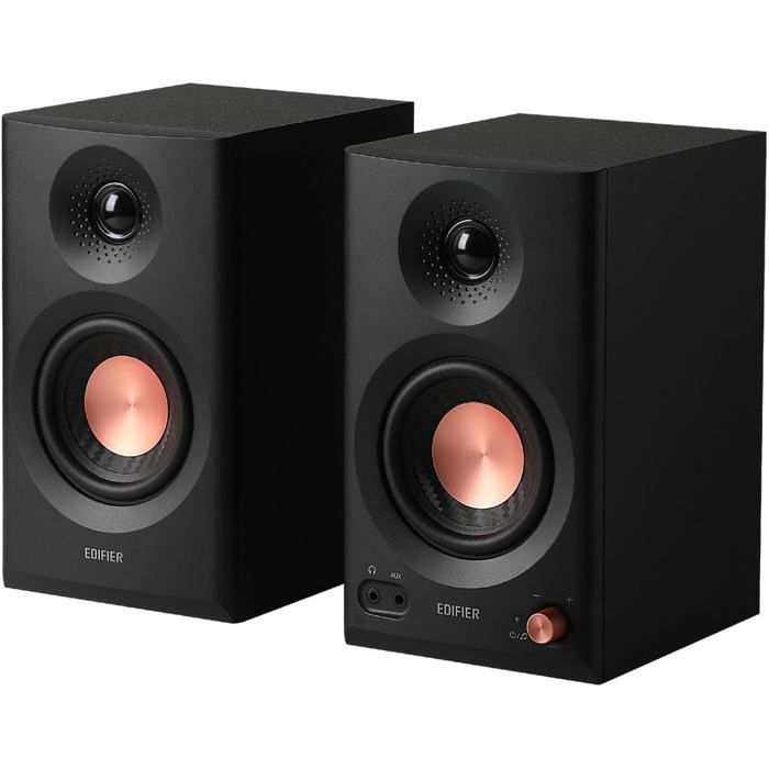 Monitores de estudio compactos - SVATV - Audio de alta resolución - Bluetooth V5.4 - Controles físicos - RCA - AUX