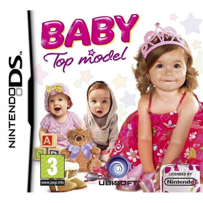 BABY TOP MODEL / DS CONSOLE GAME