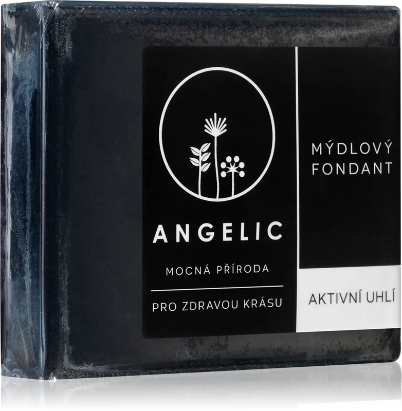 Angelsko milo z aktivnim ogljem za razstrupljanje