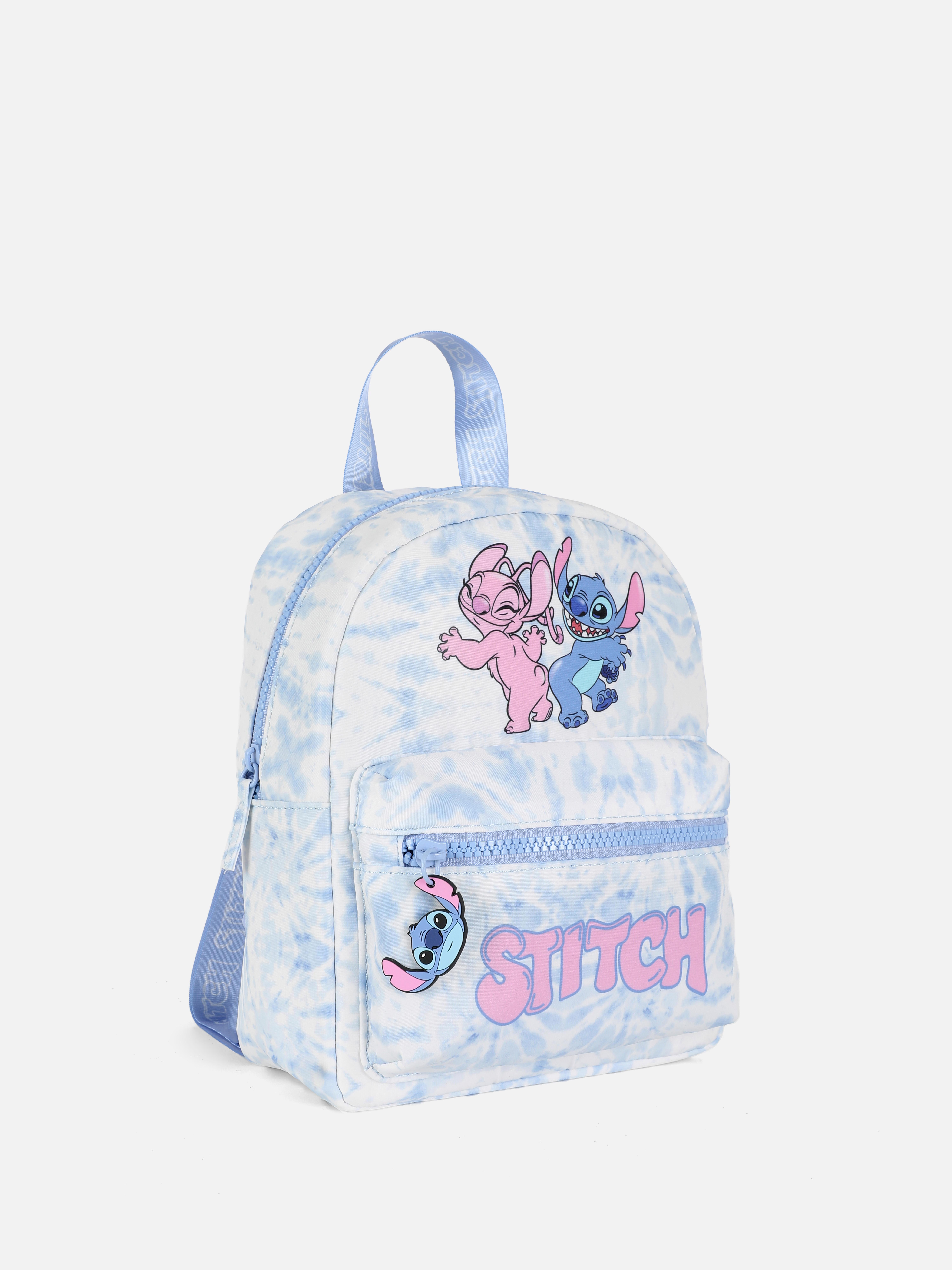 Rucsac tie-dye cu tematică Disney Stitch Alien, cu mâner convenabil, efecte de culoare frumoase și Stitch