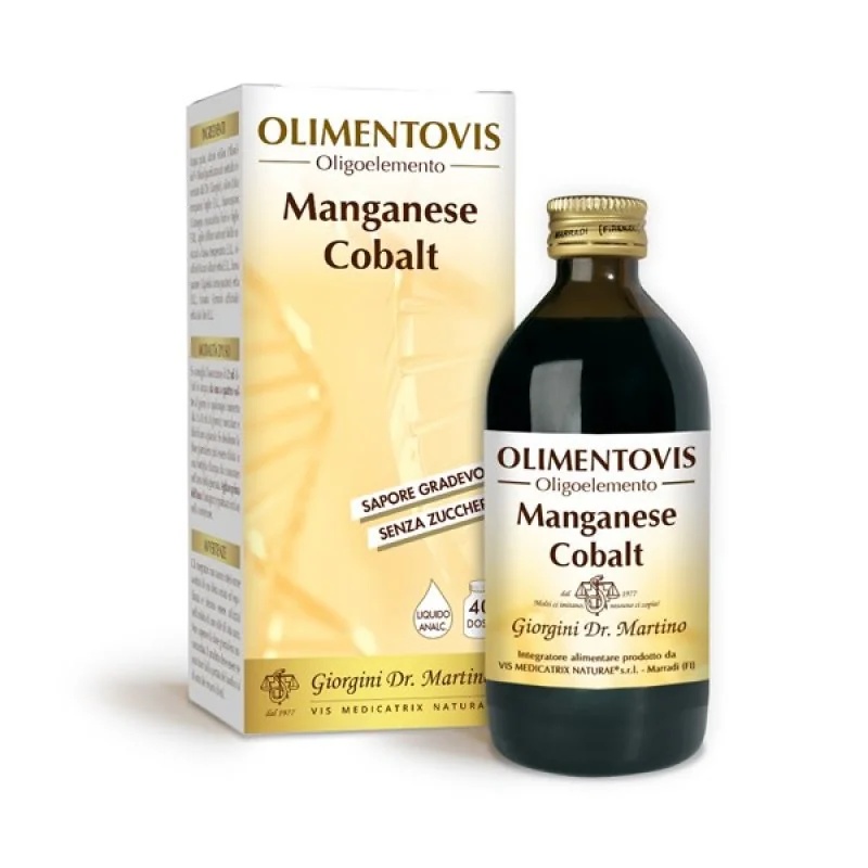 Dr. GIORGINI Dr. Giorgini Olimentovis mangaan kobalt alcoholvrije vloeistof 200 ml