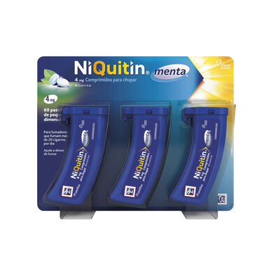 Niquitin Mint 4 mg 60 imeskelytablettia