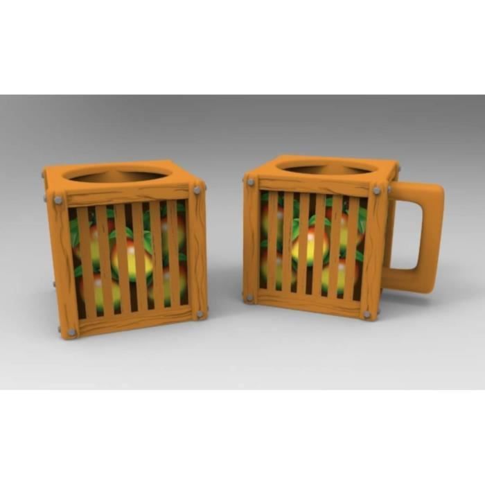 Tazza da corsa Crash Team - Cassa di frutta Wumpa - Numskull