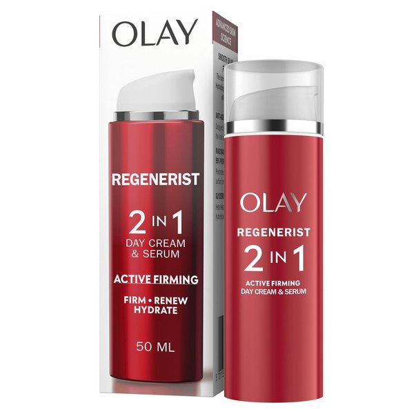 Olay Regenerist 2 em 1 Creme e Sérum Diurno<br>50ml - Todos os tipos de pele