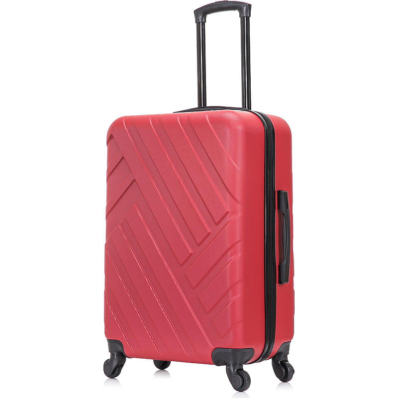 iGo koffert 66 cm rød, Luxor