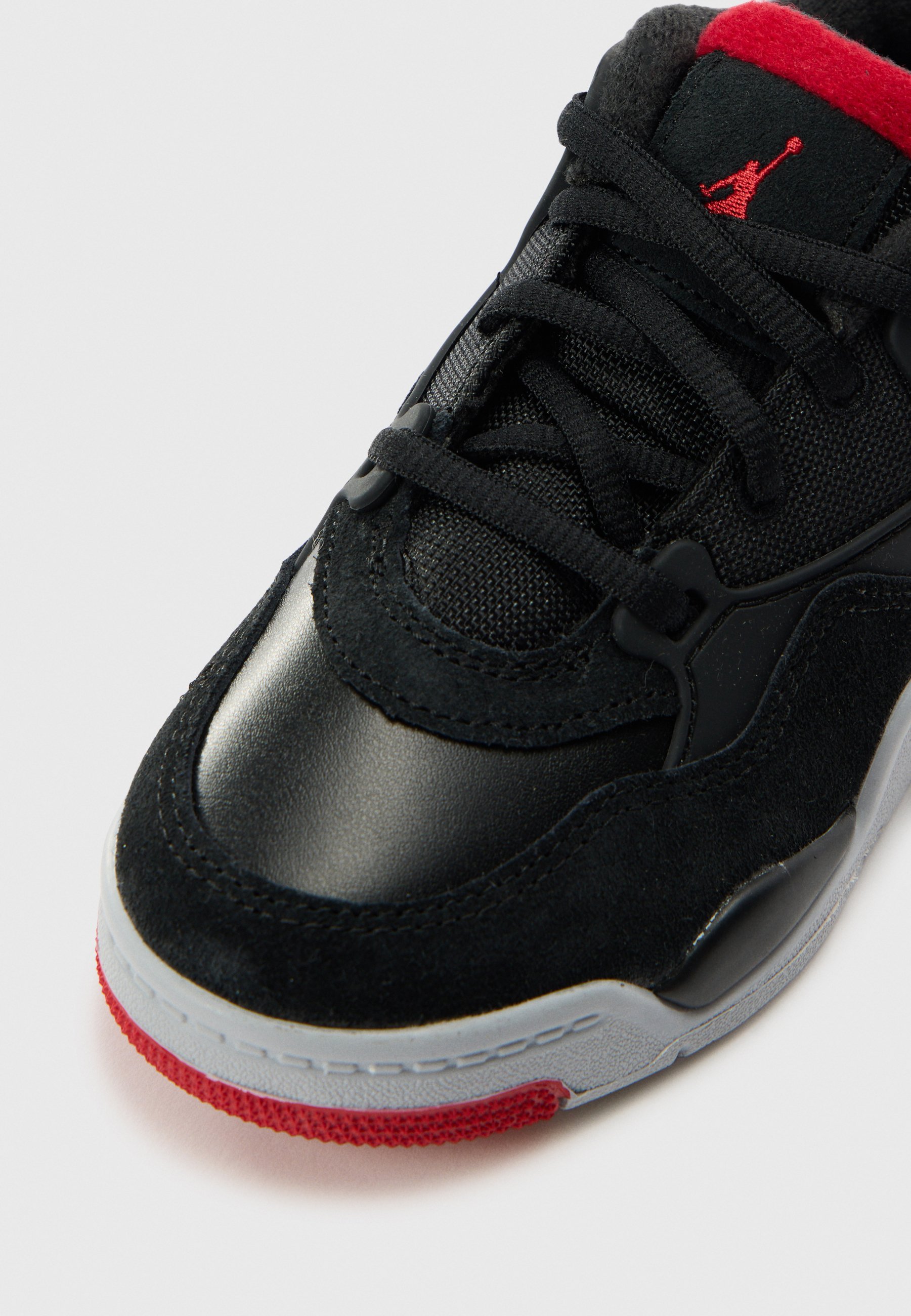 Jordan JORDAN 4 RM UNISEX - Sneakers - zwart/varsity rood/wolfgrijs/wit