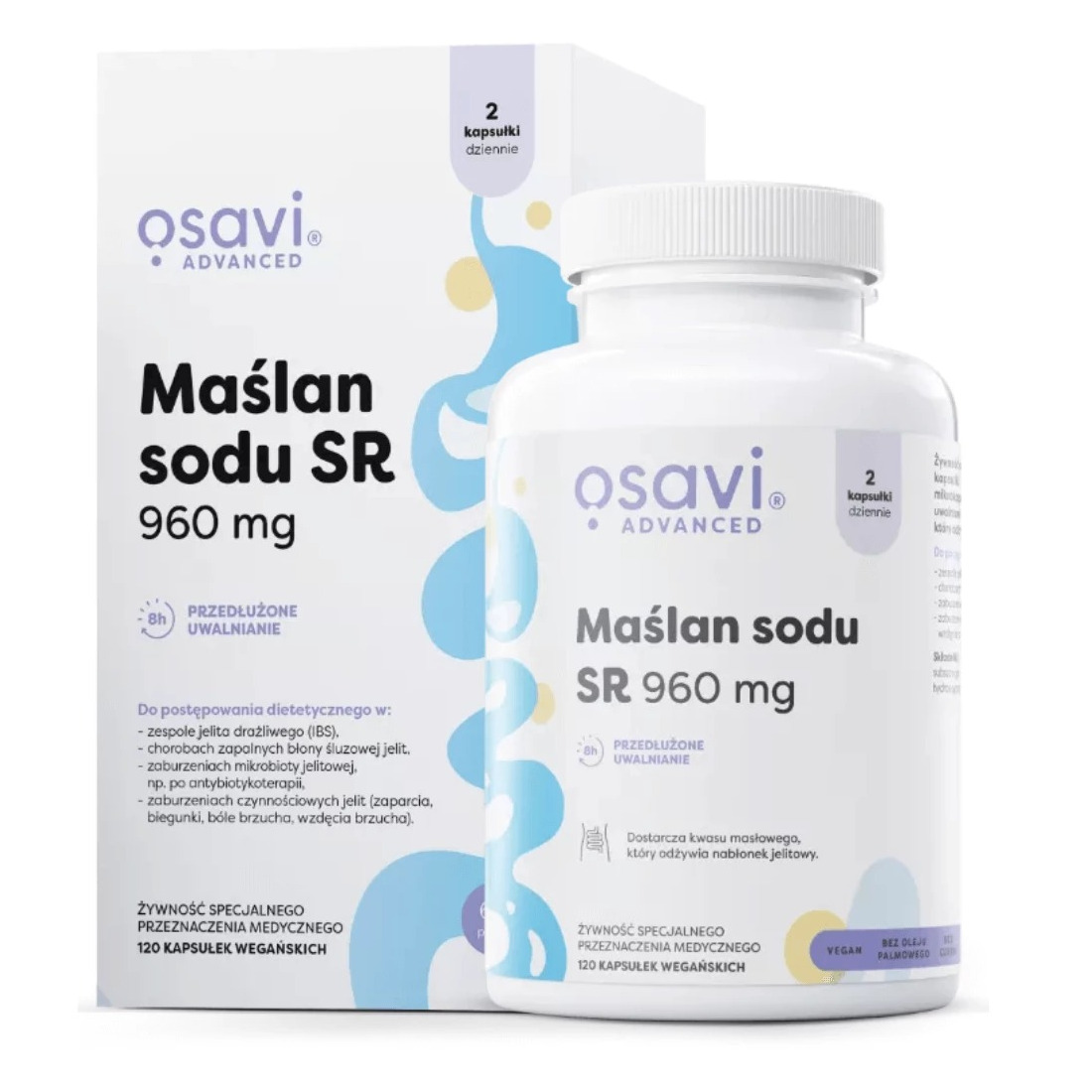 Osavi natriumbutyraatti SR 960 mg