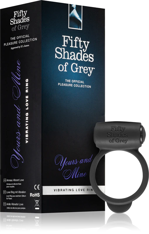 Fifty Shades Yours and Mine vibrerende penisring