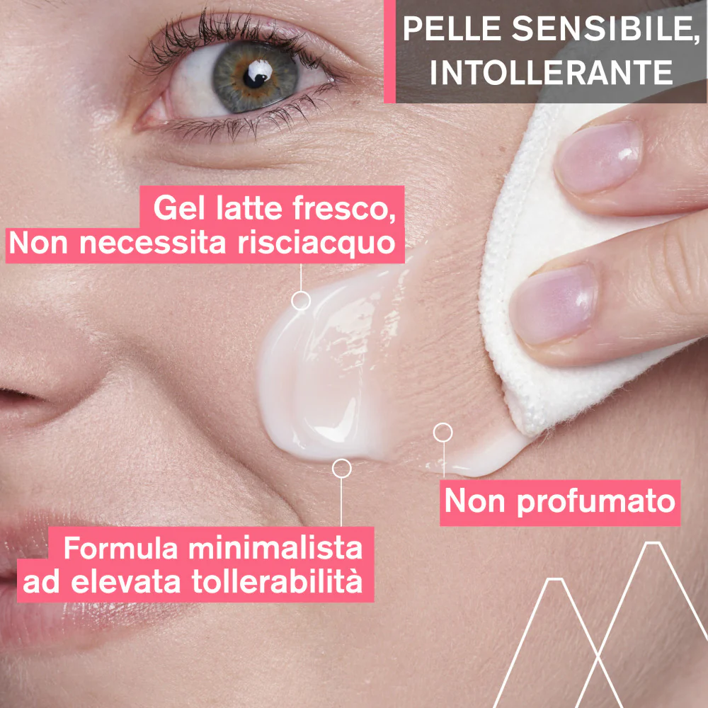 TOLÉDERM CONTROL Toléderm Control Gel Latte Struccante Lenitivo - Latte detergente viso