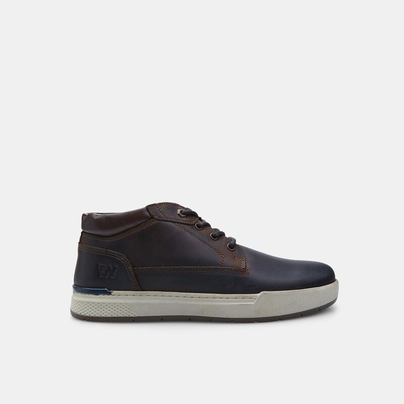 BATA Męskie buty sznurowane z nubuku