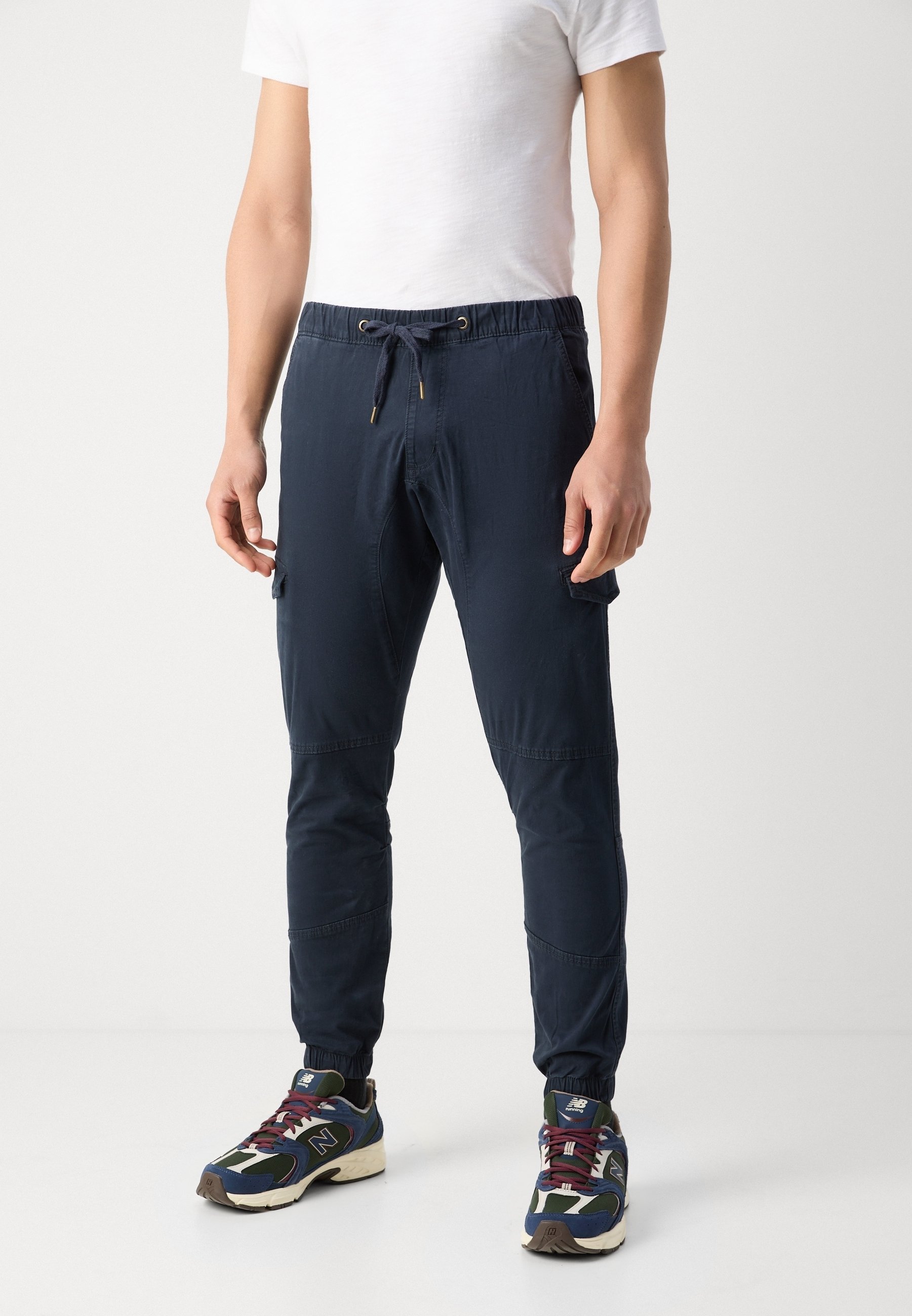 INDICODE JEANS Pantalon cargo - bleu foncé