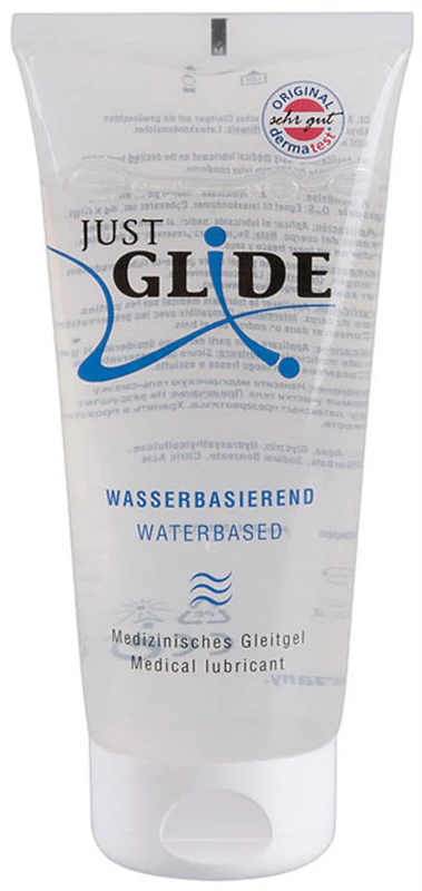 Just Glide Water glijmiddel voor medische apparaten