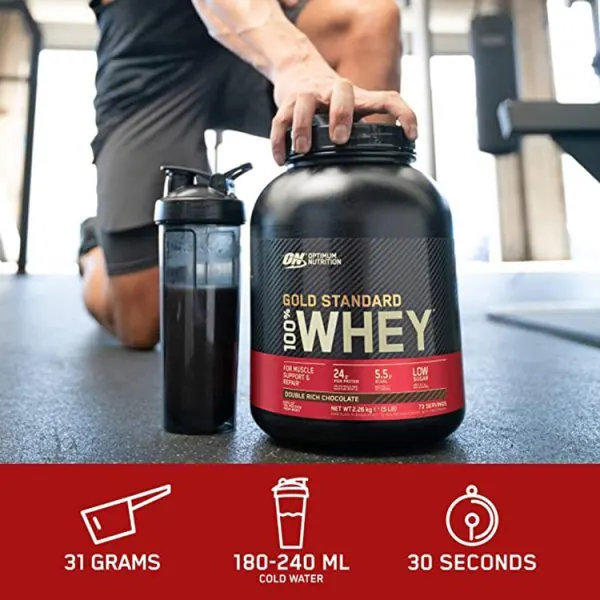 Optimum Nutrition Double Rich Chocolate -heraproteiinijauhe