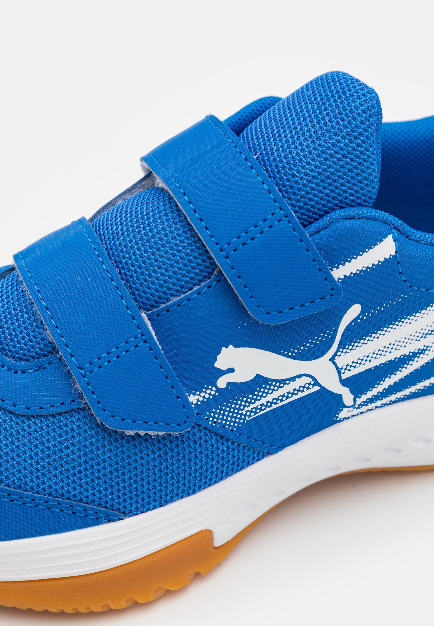 Puma VARION II UNISSEX - Tênis de handebol - azul royal/branco com detalhes em borracha