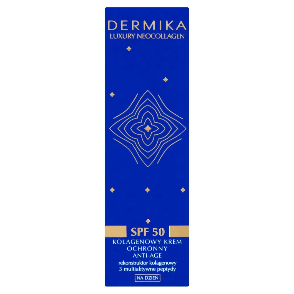 Dermika Luxury Neocollagen Kolagenowy krem ochronny anti-age SPF50 na dzień