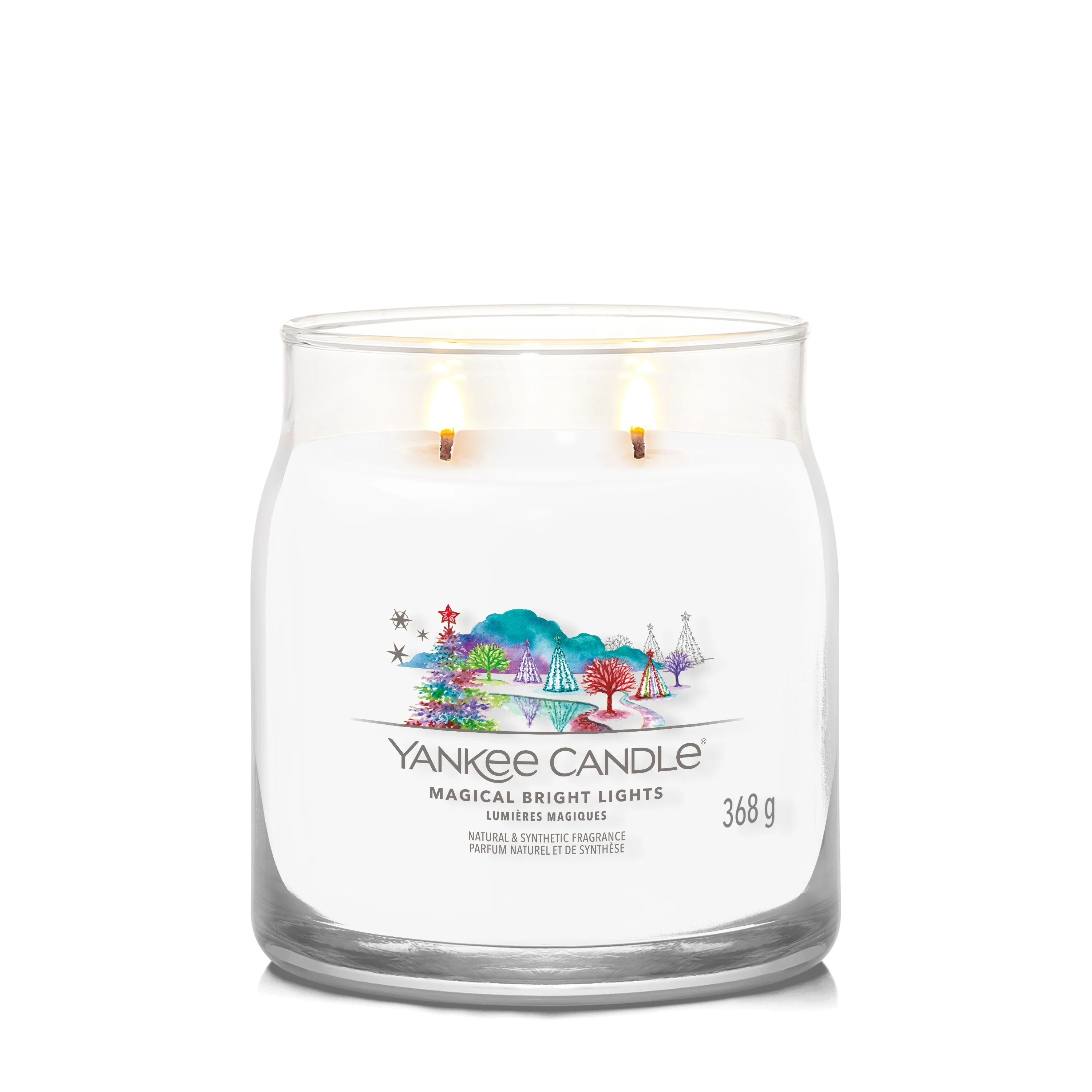 Signature Jar Candles Magical Bright Lights - Candela Profumata