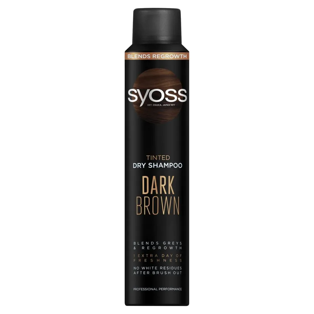 Syoss Suchy Szampon Dark Brown
