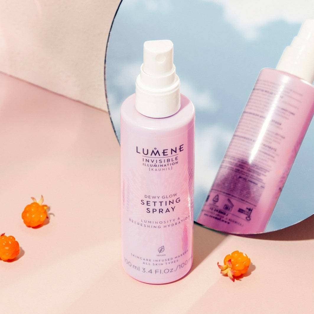 „Lumene“ fiksuojamasis purškiklis „LUMENE INVISIBLE LIGHTING“ – 100 ml