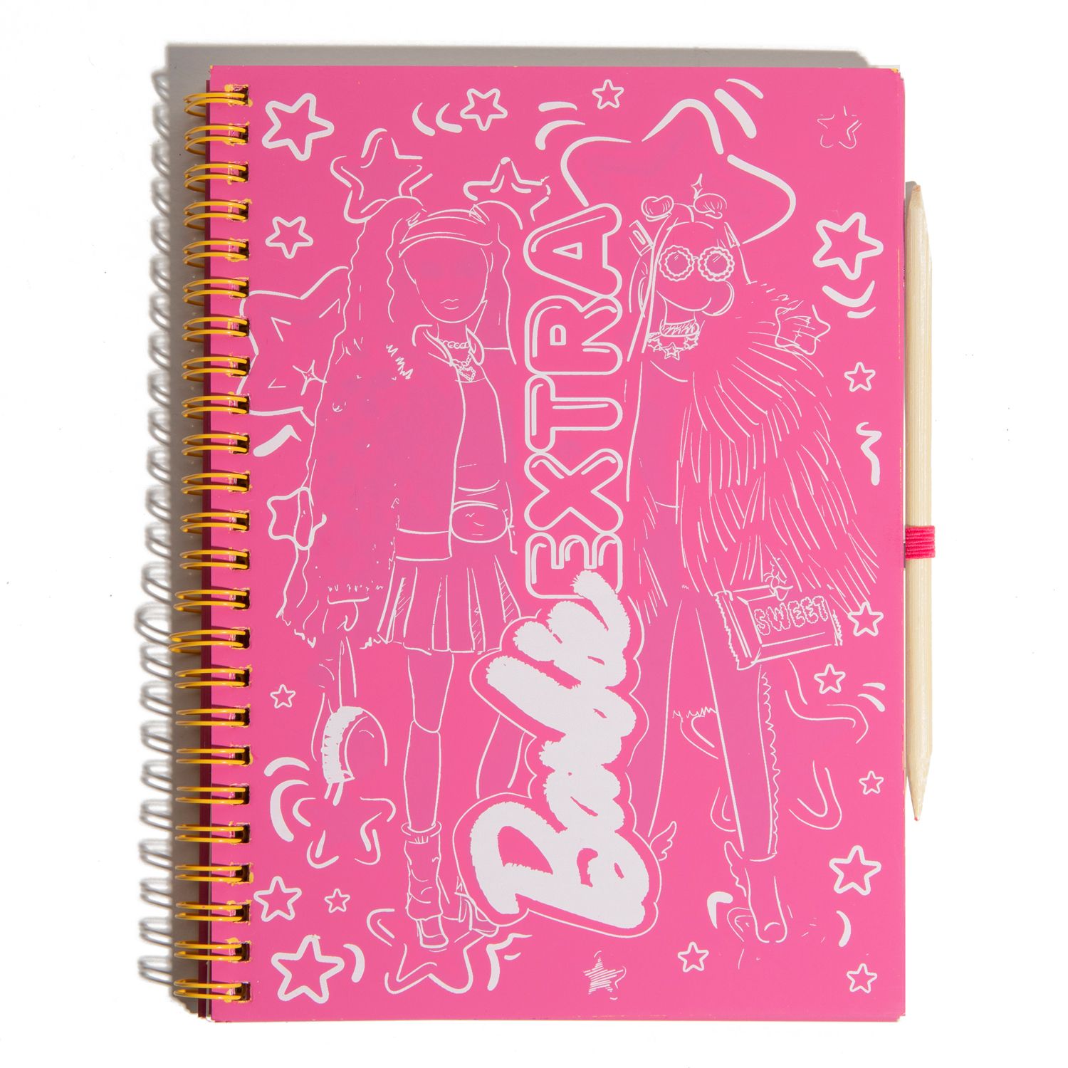 Barbie™ / Princeza Magična Roza Sveska za Grebanje Papirnica