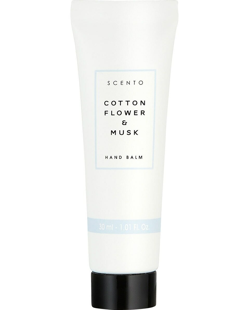 SCENTO COTTON FLOWER & MUSK HAND BALM