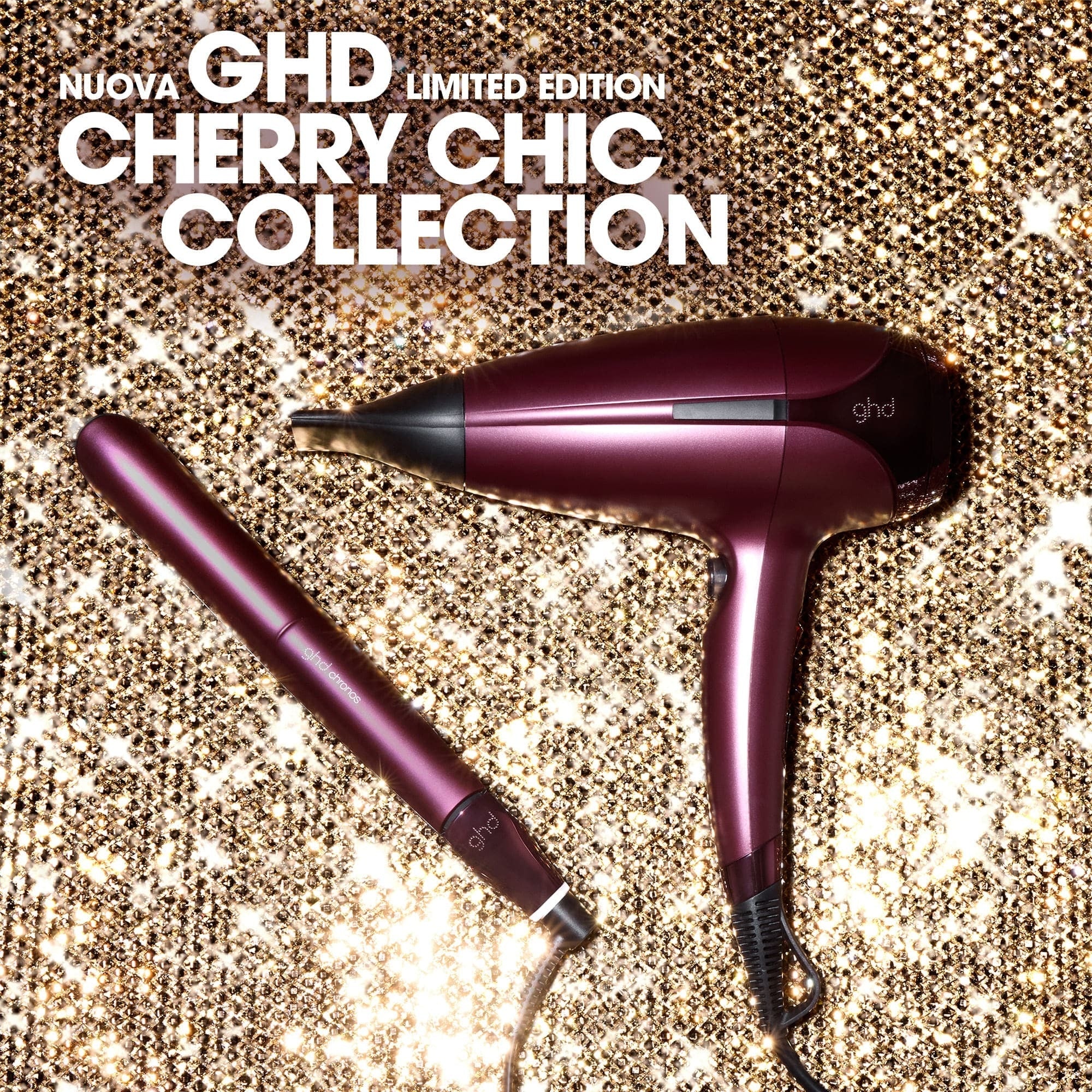 Asciugacapelli ghd Christmas Bundle Deluxe - chronos + helios™ - Cofanetti per Capelli, Piastra Capelli, Asciugacapelli