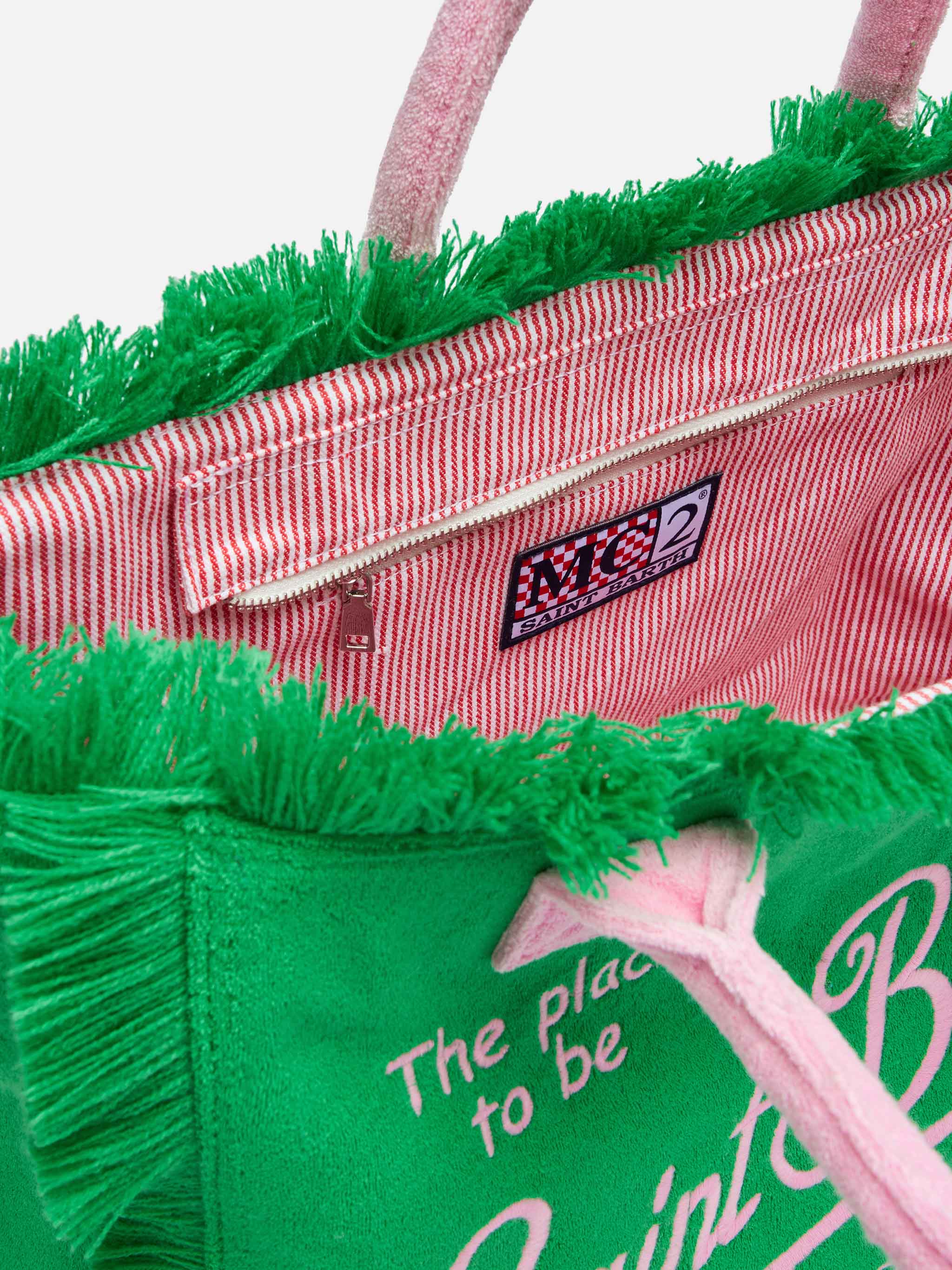 Vanity Sponge schoudertas in groene spons