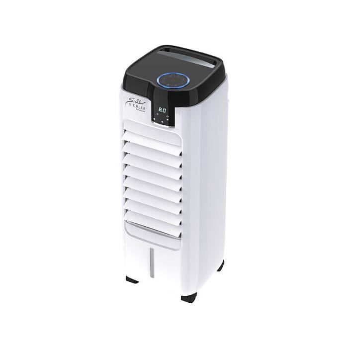 Rafraîchisseur d'air à évaporation 6 L / 120 W LW-500 - SICHLER HAUSHALTSGERATE - Mobile - Blanc