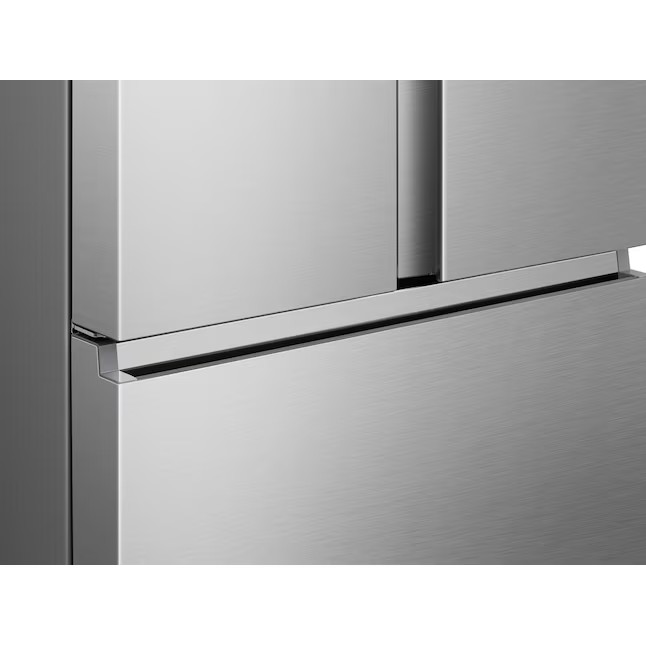 Hisense French-Door-Kühlschrank mit 752 Litern Nutzinhalt und Eiswürfelbereiter (Edelstahl, fingerabdruckresistent) ENERGY STAR®