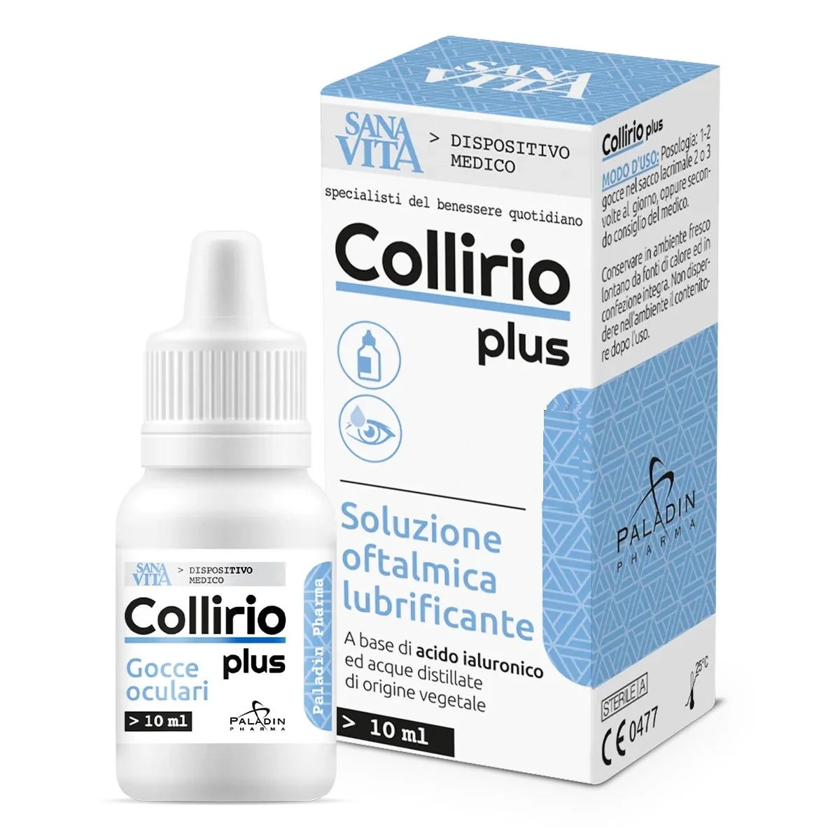SANAVITA Sanavita Augentropfen Plus 10 ml
