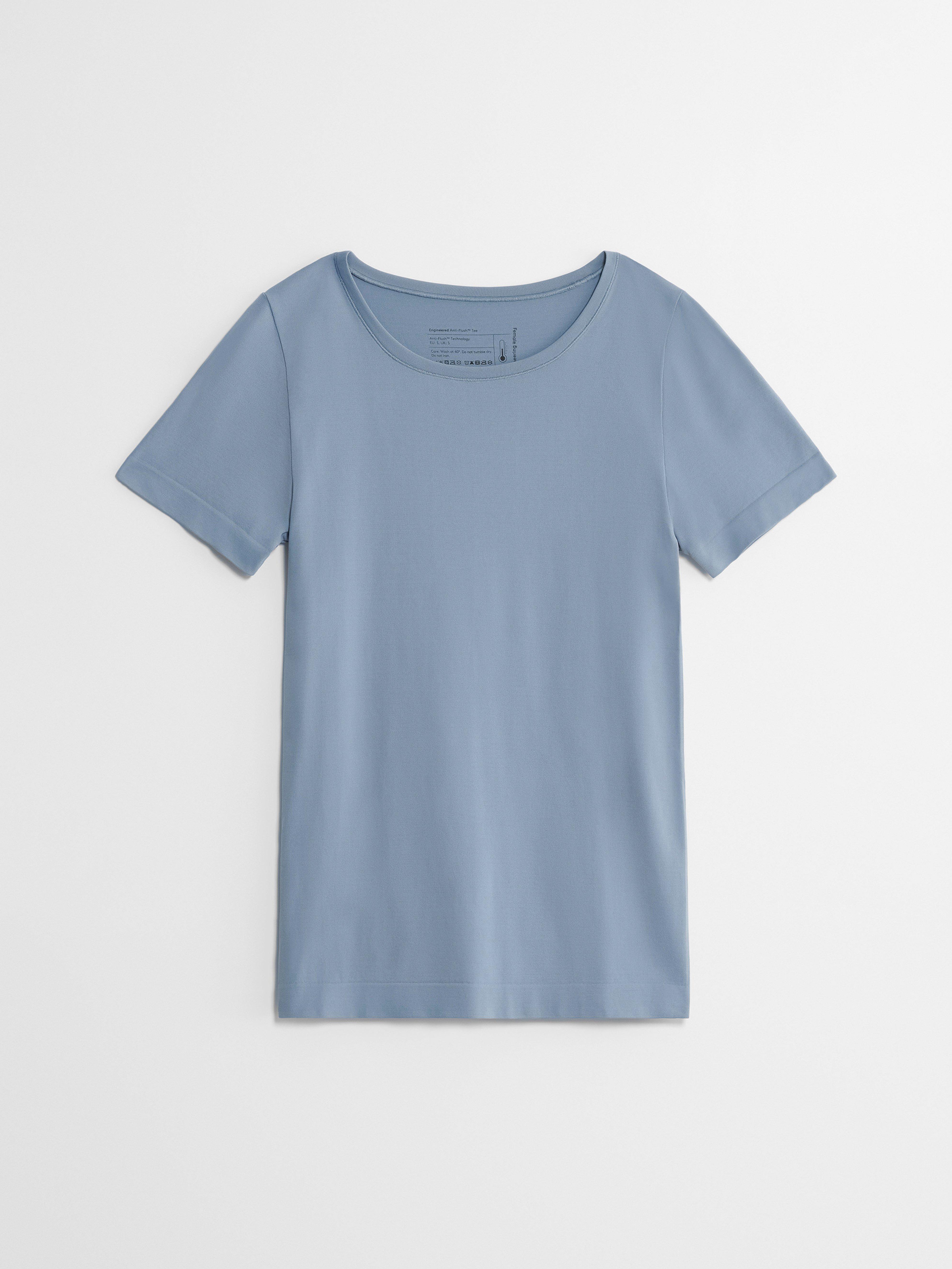 Ropa para la menopausia - Camiseta - Ingeniería femenina, azul oscuro empolvado