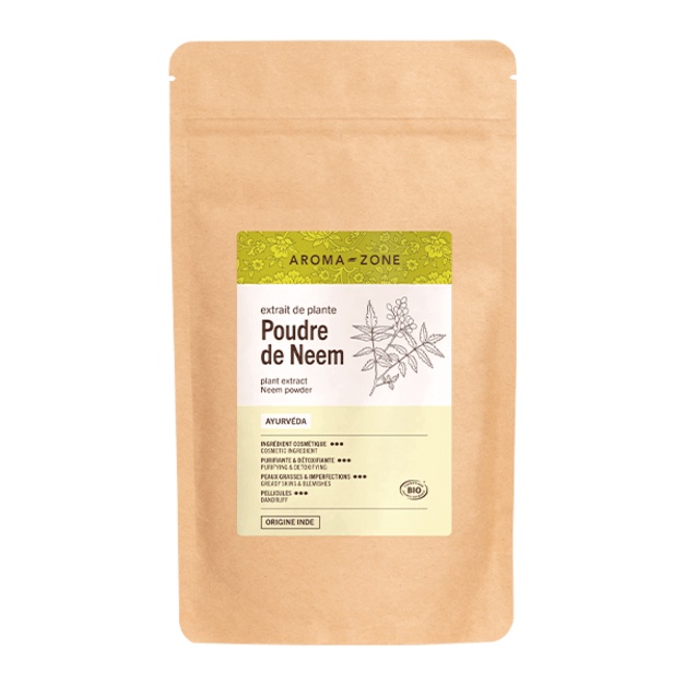 Polvo de neem orgánico 100 g