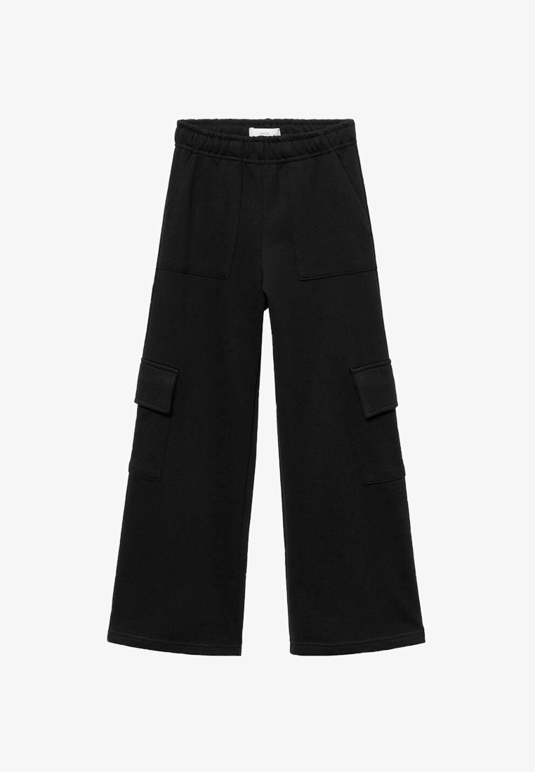 Mango Kids TEEN - Tracksuit bottoms - černá