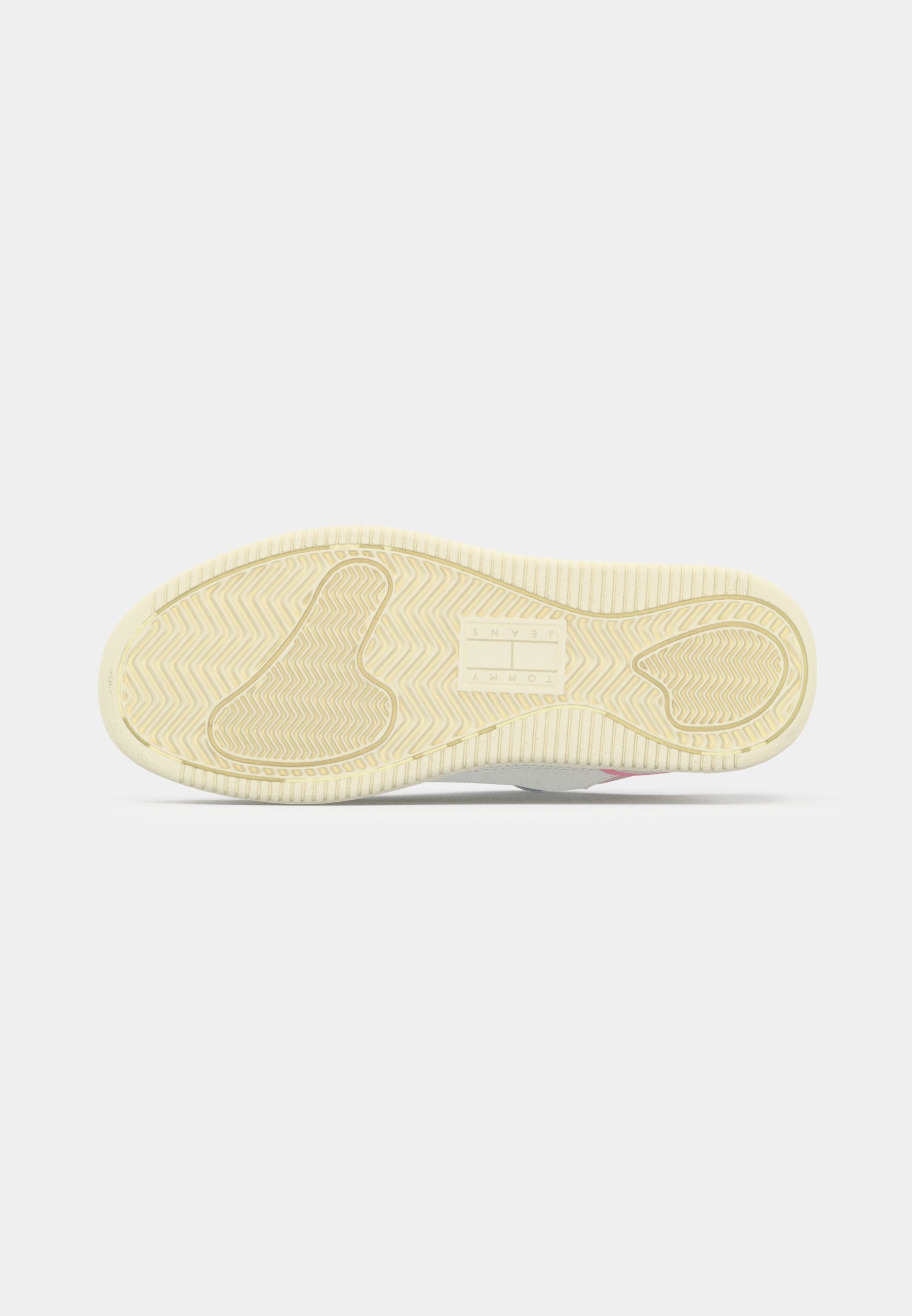 Tênis Tommy Jeans RETRO BASKET - bege/rosa claro