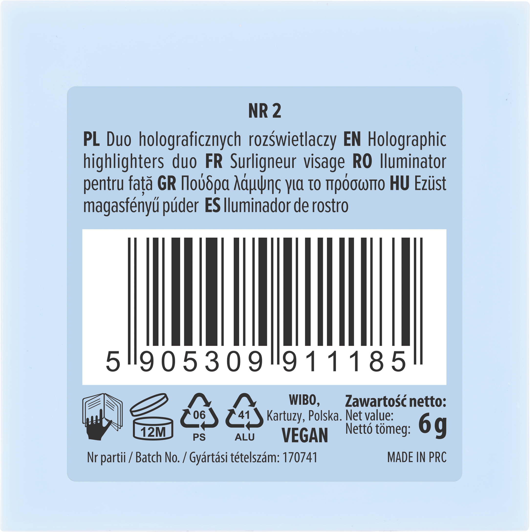 Holografski markeri Just Chillin Markeri