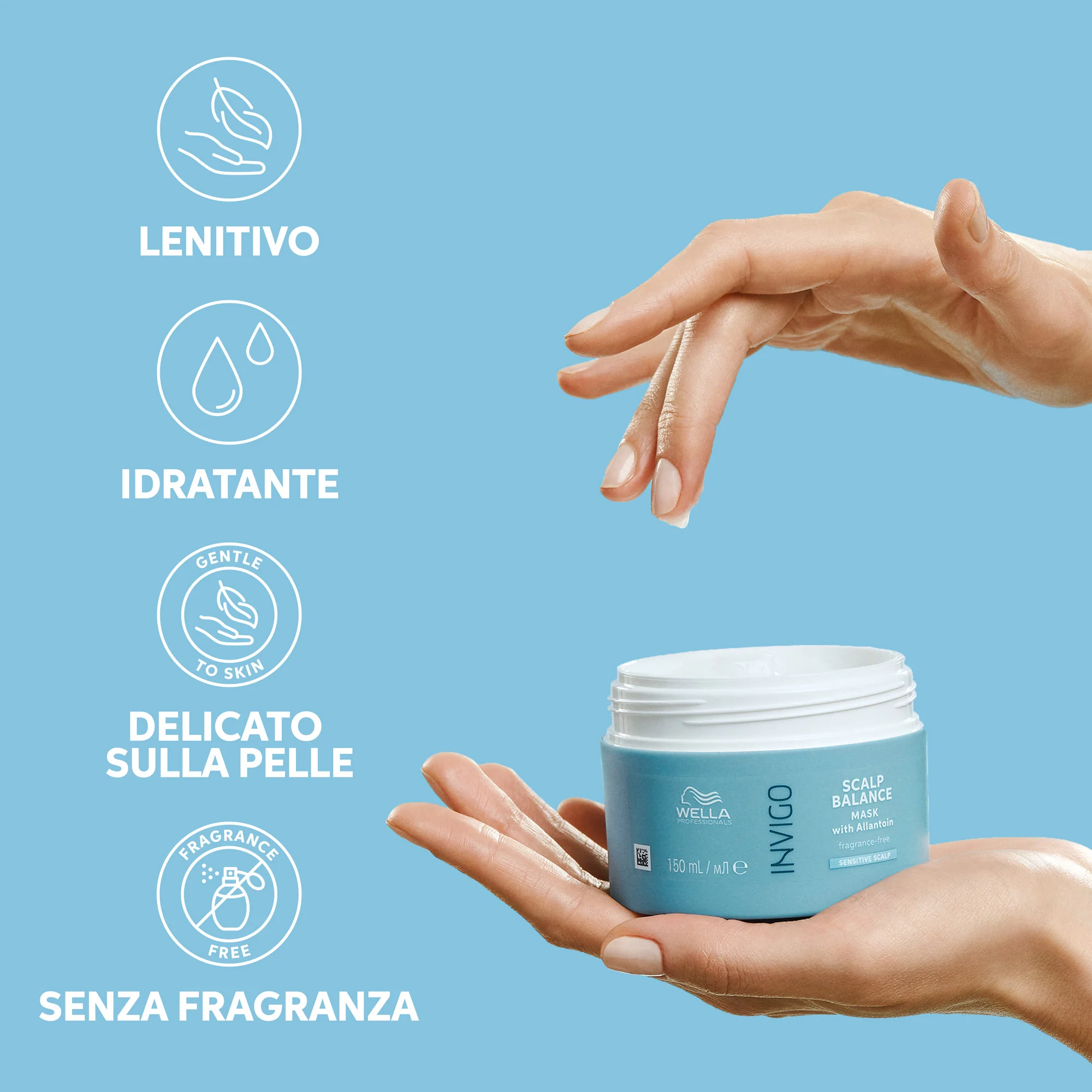 Invigo INVIGO SCALP BALANCE Fragrance-Free Mask - Maschera Purificante Capelli