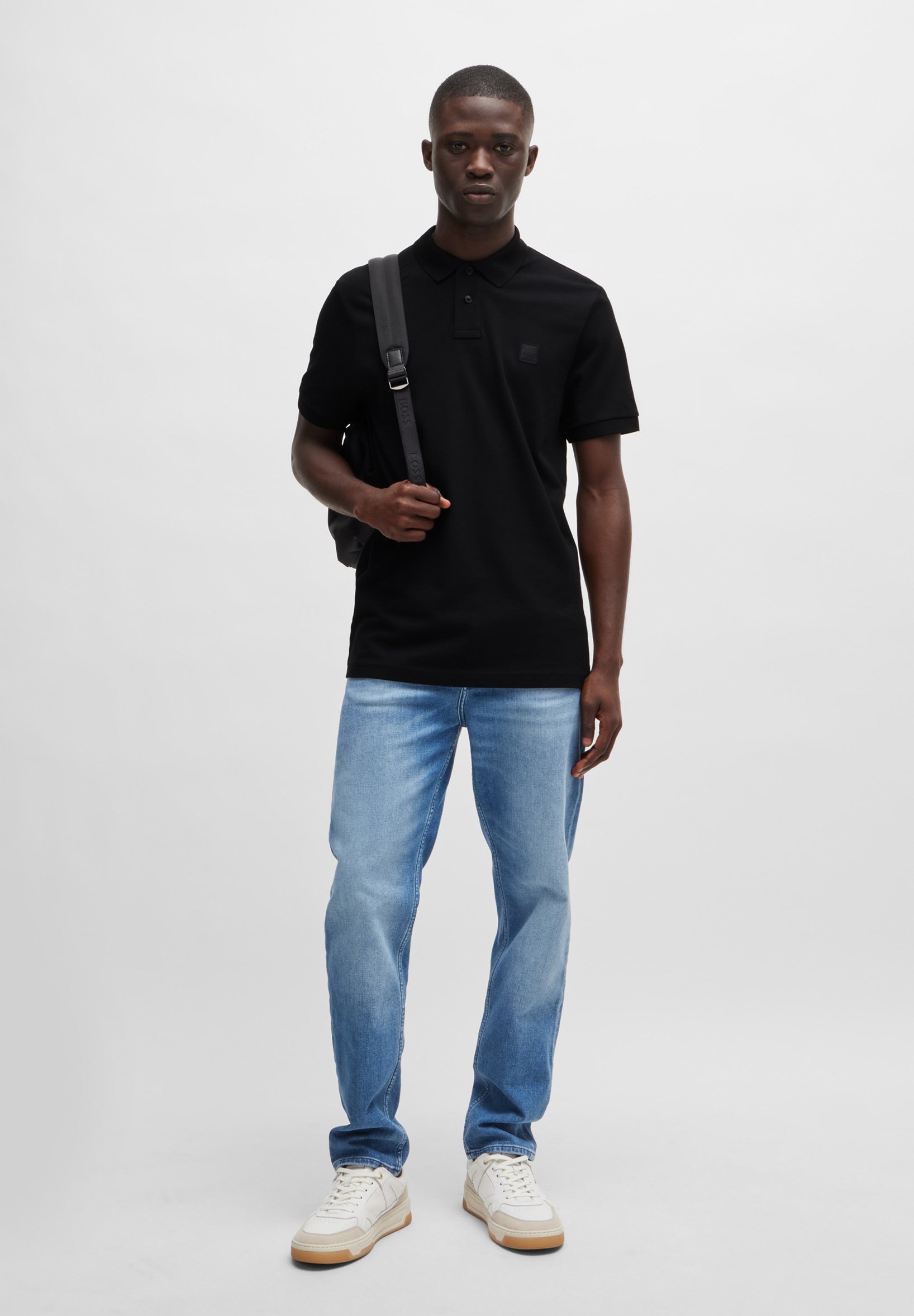 BOSS PASSENGER - Poloshirt - zwart