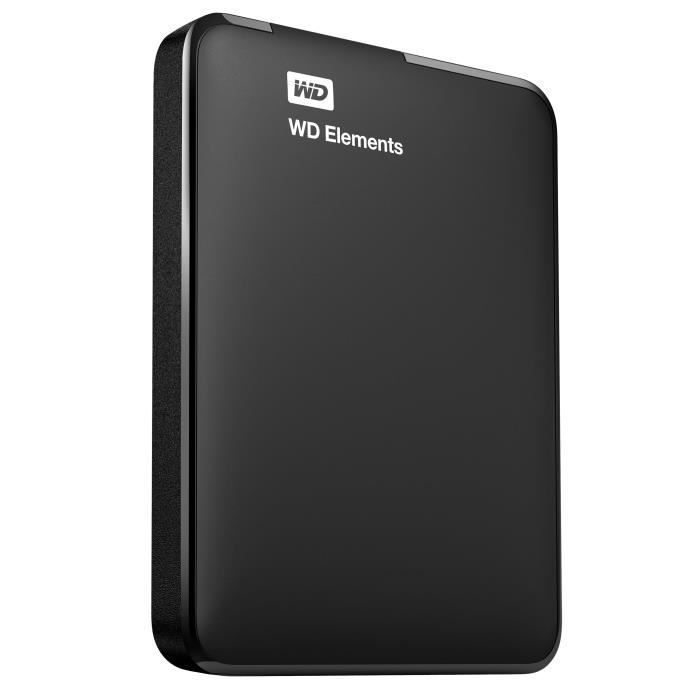 WD - External hard drive - WD Elements™ - 4TB - USB 3.0 (WDBU6Y0040BBK-WESN)