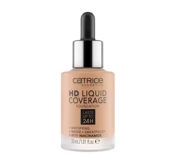 Catrice HD Liquid Coverage płynny podkład kryjący 040 Warm Beige 30 ml